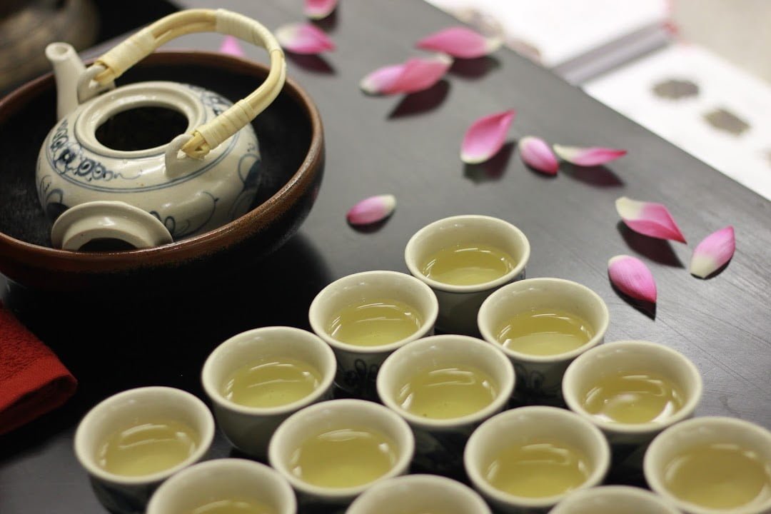 lotus green tea