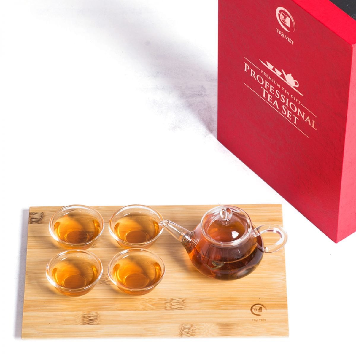 Gift set with Standard glass tea sets