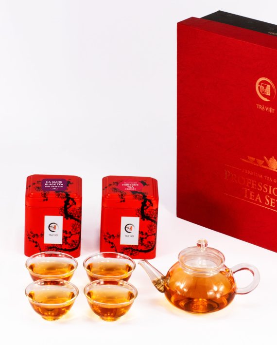 Black Tea – Hibiscus Tea Standard Glass Plus