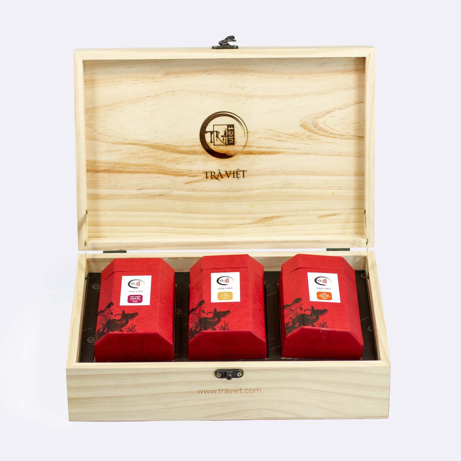 Bộ sưu tập trà 3 miền – Trà Shan Tuyết, Trà Thái Nguyên, Trà Sen