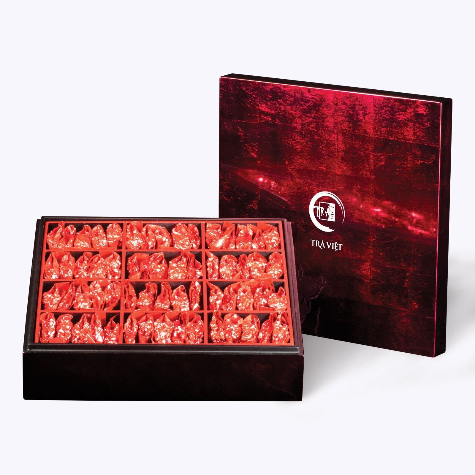Quà Tết Sang Trọng - Trà Ruby Sơn Mài