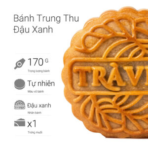 Bánh trung thu đậu xanh Trà Việt