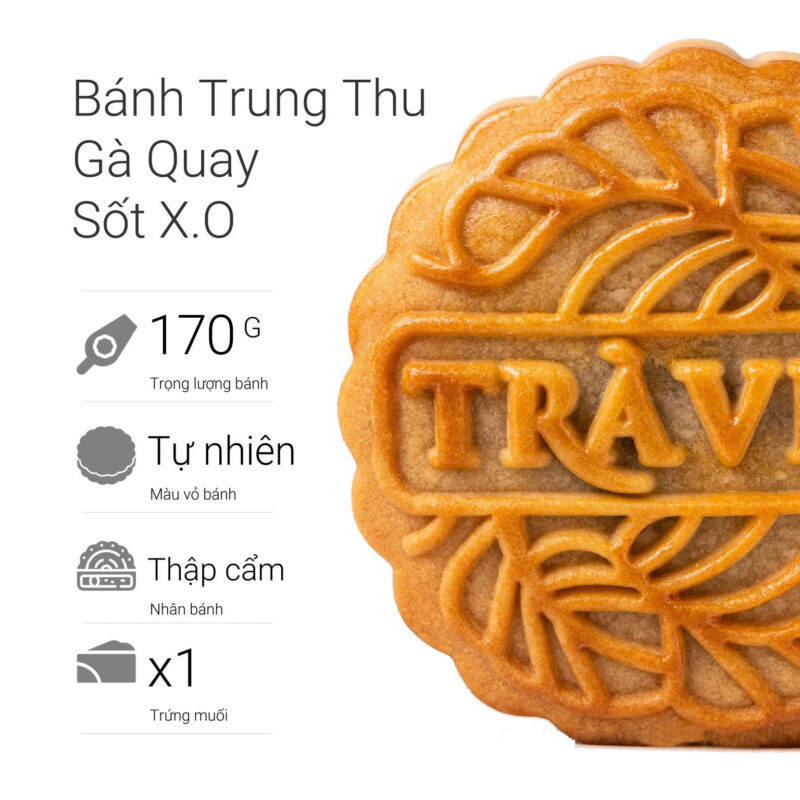 Bánh Trung Thu Gà Quay Sốt X.O