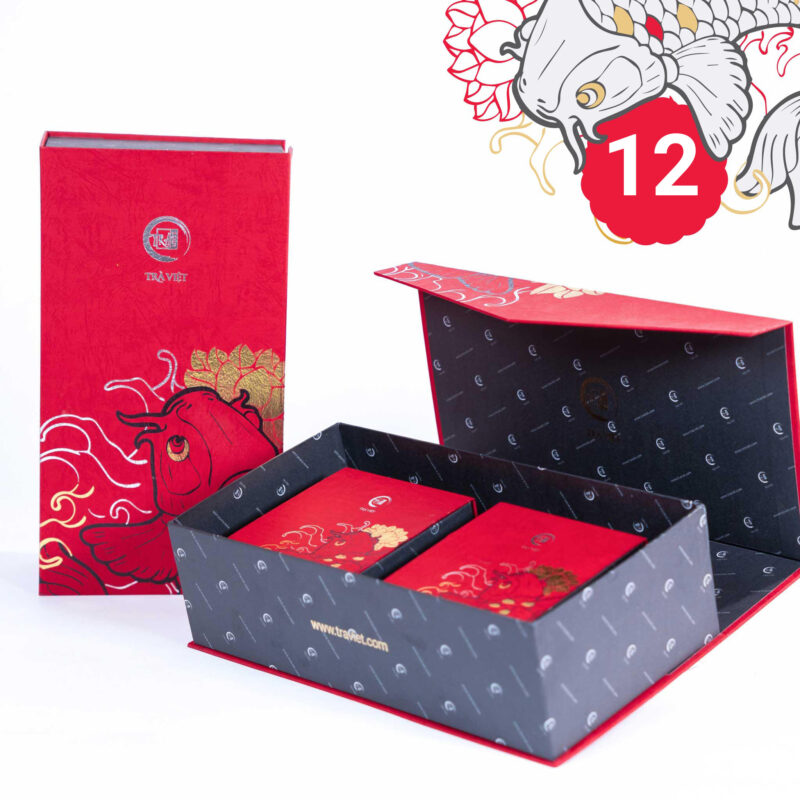 Hộp bánh trung thu Trà Việt 12
