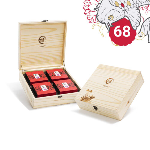 Hộp bánh trung thu Trà Việt 68