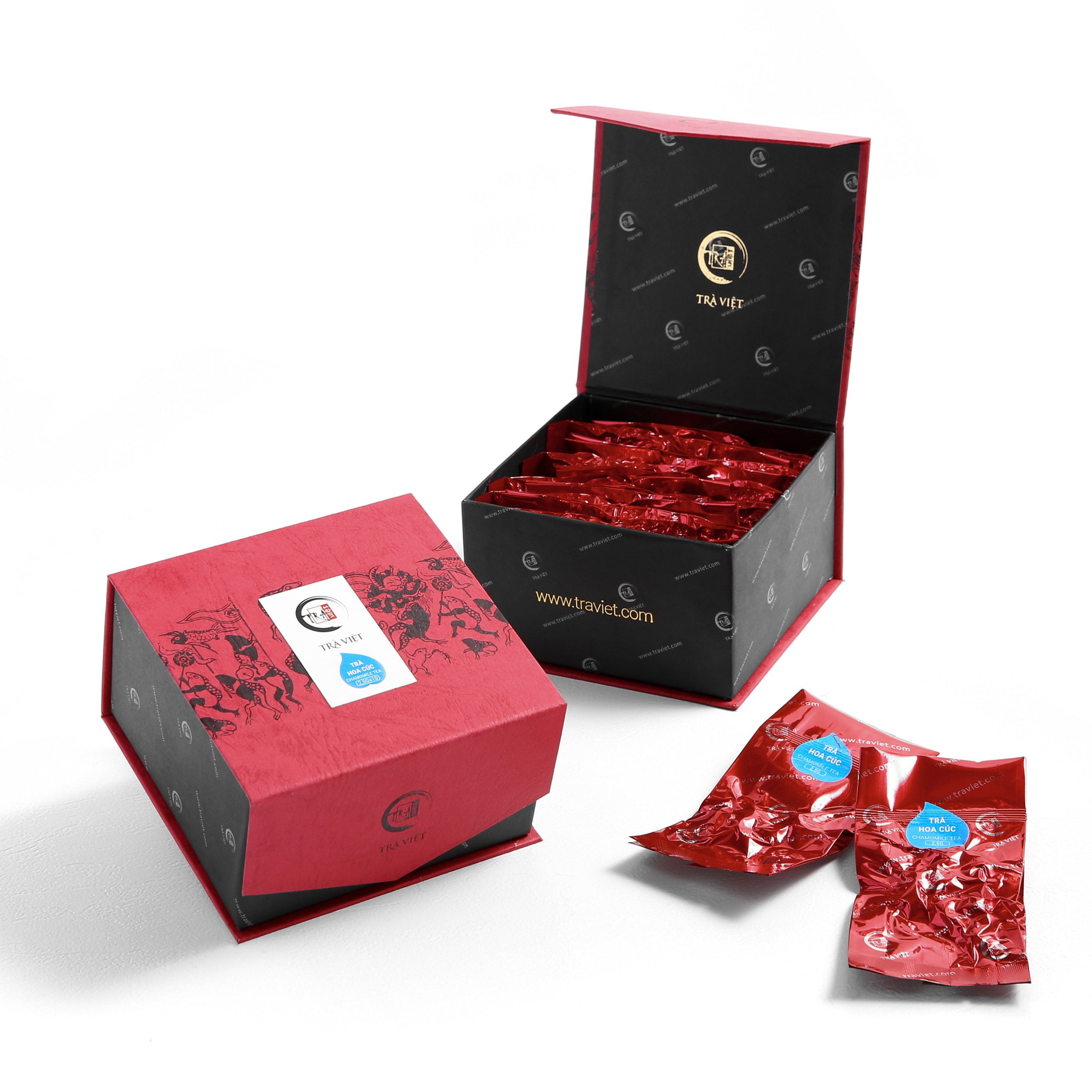 Trà Hoa Cúc – Hộp 10 tép 2,5 gram tiện dụng