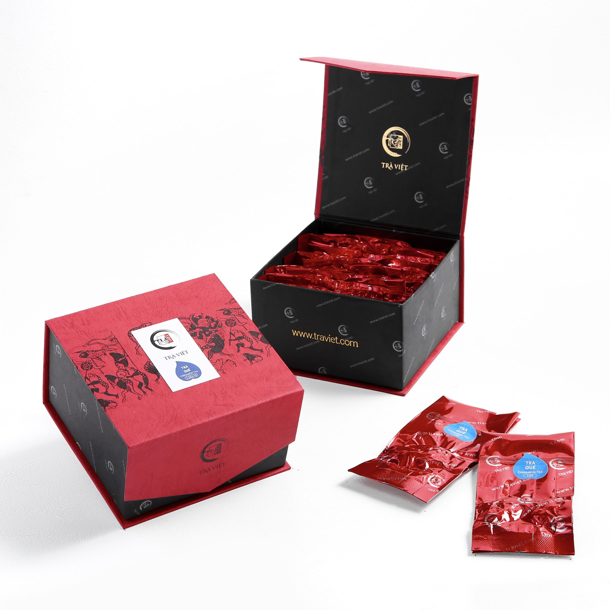 Trà Quế – Hộp 10 tép 2,5 gram tiện dụng