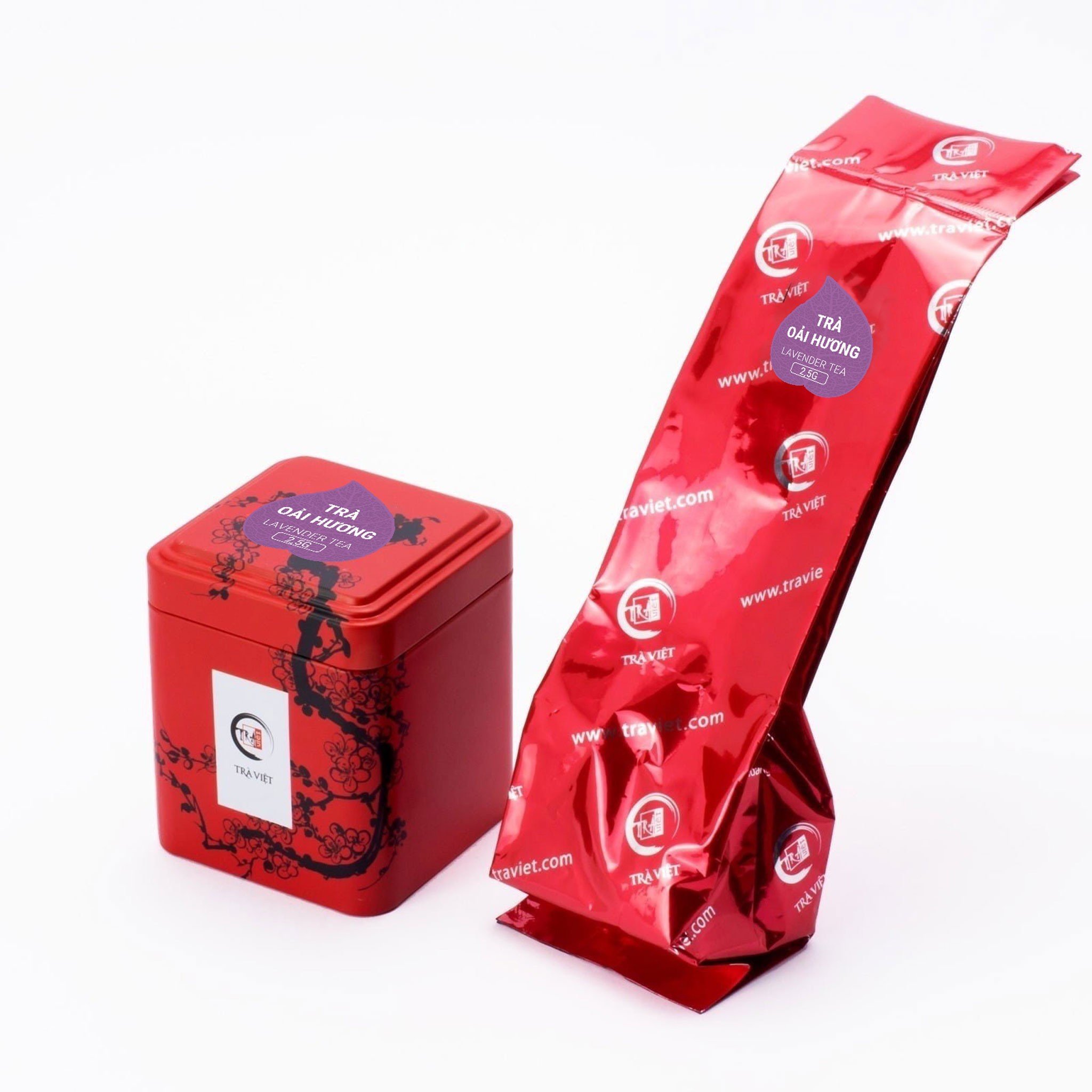 Trà Hoa Oải Hương – Hộp thiếc nhỏ