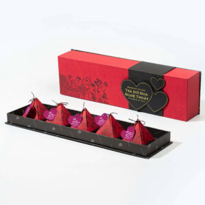 Trà nở hoa - hộp kim tự tháp 5