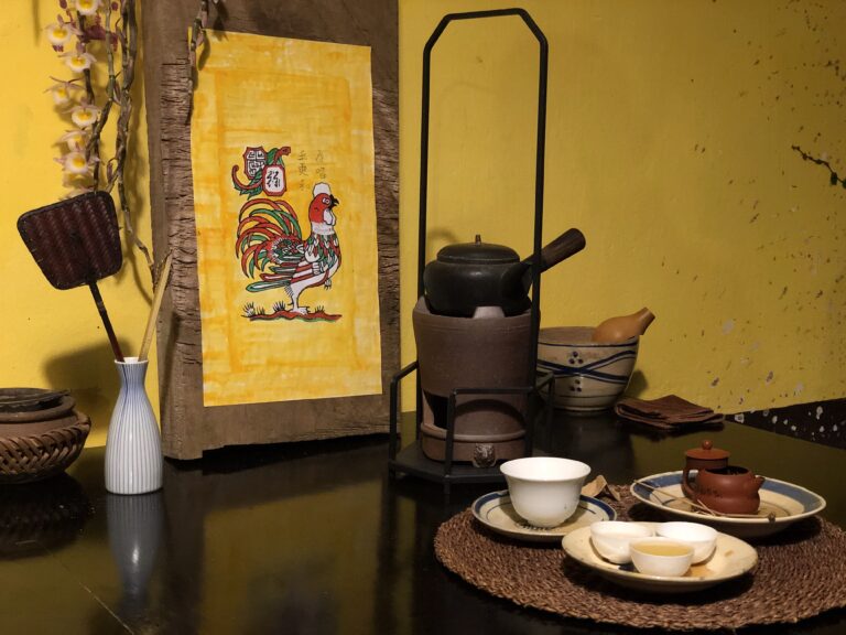 Uống trà ngày Tết Nguyên Đán