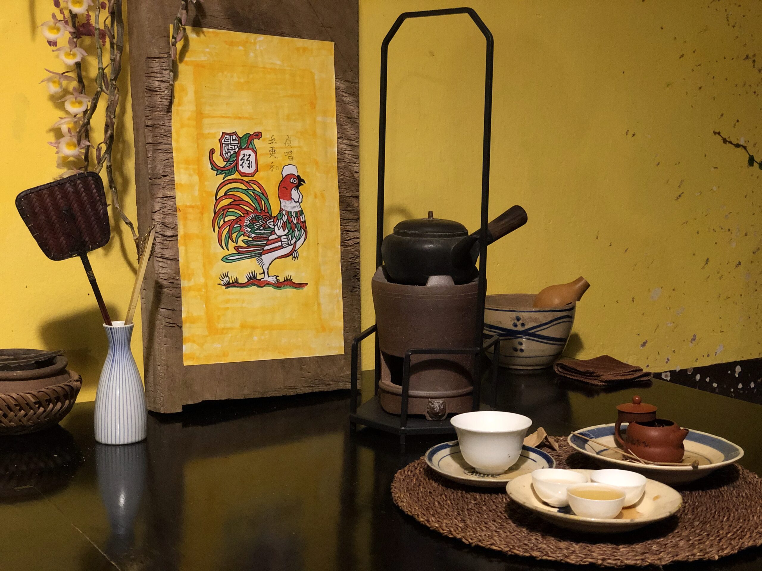 Uống trà ngày Tết Nguyên Đán