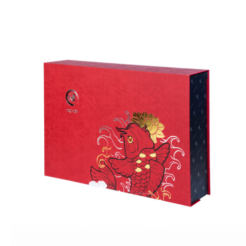 Hộp bánh trung thu Phú Quý - đóng nắp nghiêng