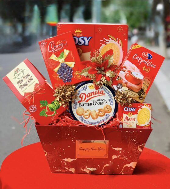 Giỏ quà tết 300K