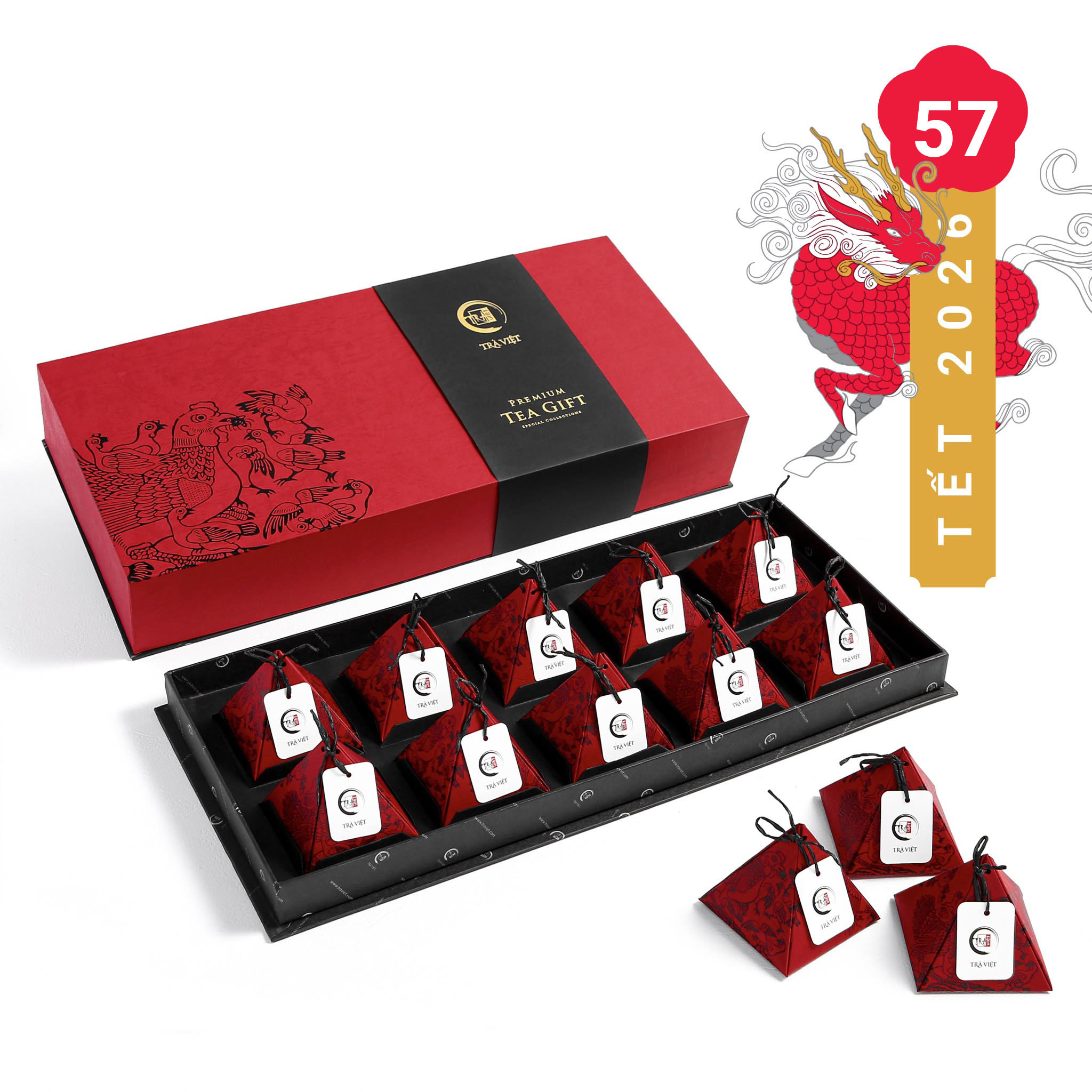 Quà tặng tết độc đáo cho khách hàng - Trà Việt QT57