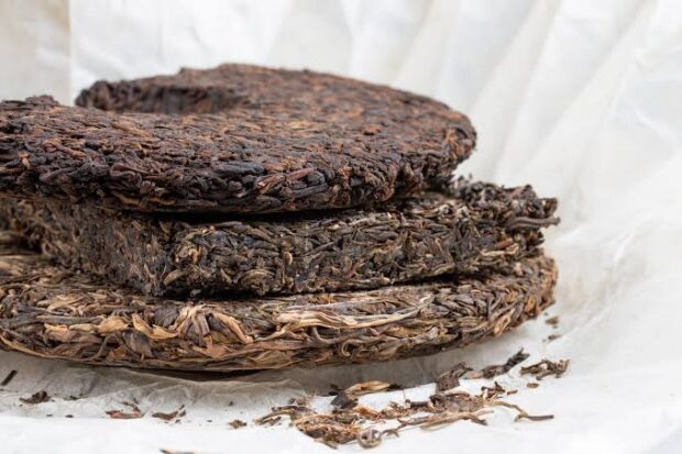 Hắc trà - dark tea - trà phổ nhĩ bánh